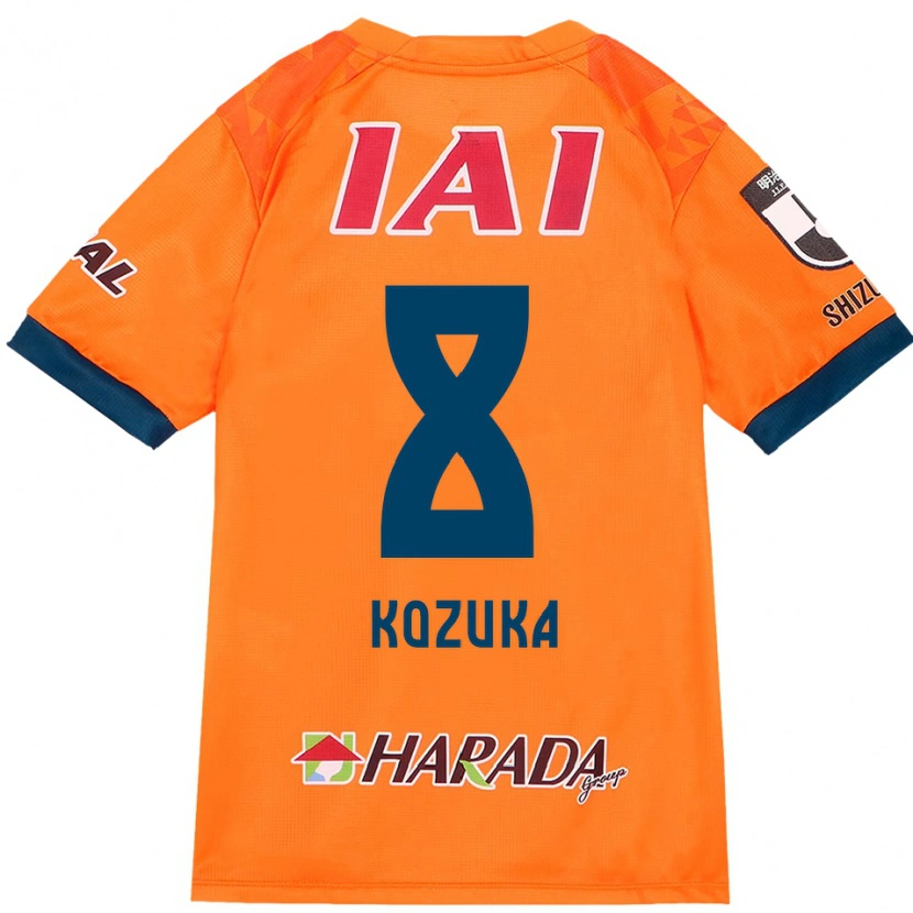 Danxen Donna Maglia Kazuki Kozuka #8 Arancione Rosso Kit Gara Home 2025/26 Maglietta