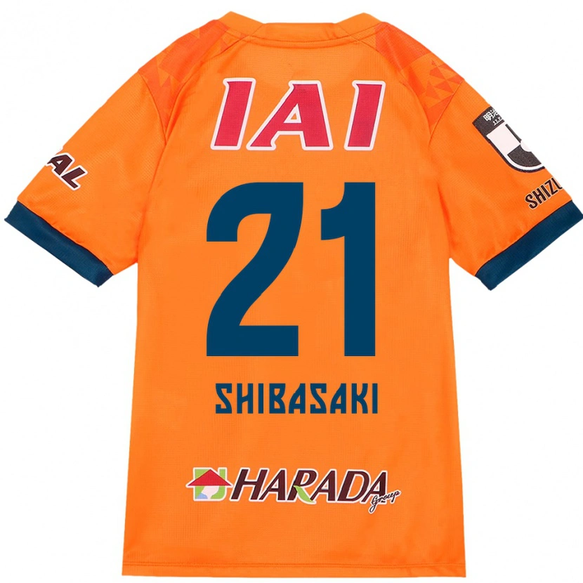 Danxen Donna Maglia Kaito Shibasaki #21 Arancione Rosso Kit Gara Home 2025/26 Maglietta
