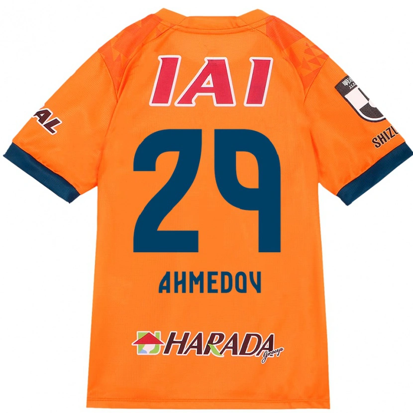Danxen Donna Maglia Ahmed Ahmedov #29 Arancione Rosso Kit Gara Home 2025/26 Maglietta