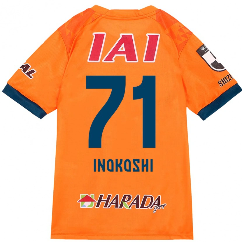 Danxen Donna Maglia Yui Inokoshi #71 Arancione Rosso Kit Gara Home 2025/26 Maglietta