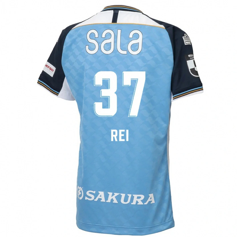 Danxen Donna Maglia Rei Hirakawa #37 Azzurro Cielo Nero Kit Gara Home 2025/26 Maglietta