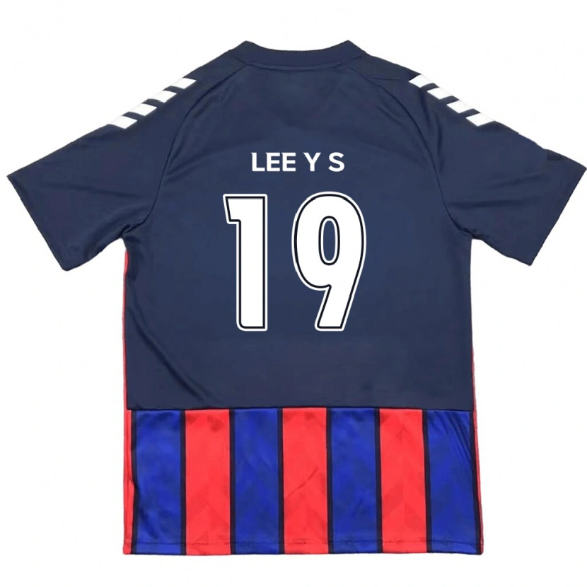 Danxen Donna Maglia Lee Young-Seo #19 Blu Royal Rosso Kit Gara Home 2025/26 Maglietta