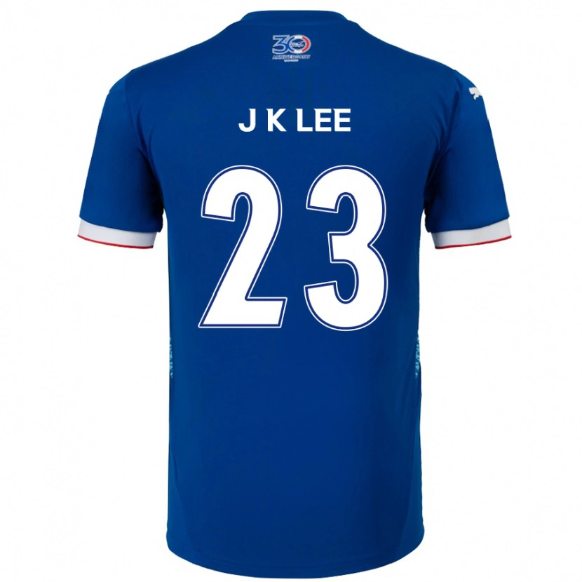 Danxen Donna Maglia Ki-Je Lee #23 Blu Royal Bianco Kit Gara Home 2025/26 Maglietta