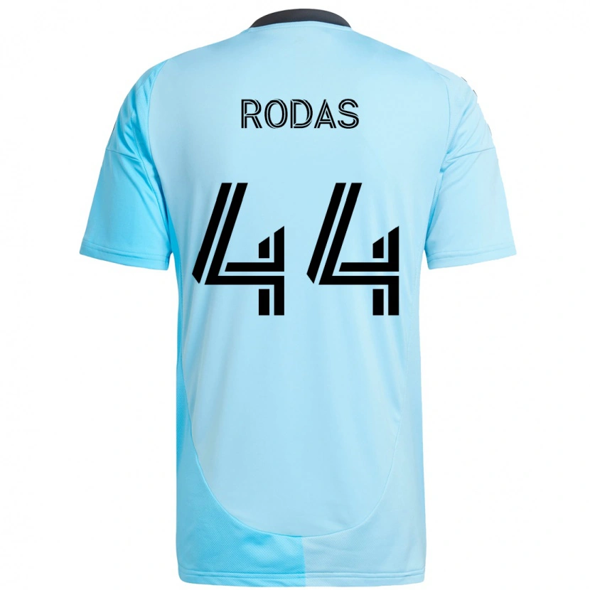 Danxen Donna Maglia Geremy Rodas #44 Azzurro Cielo Kit Gara Away 2025/26 Maglietta