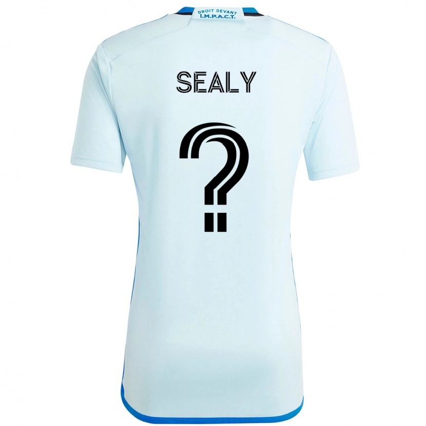 Danxen Donna Maglia Dante Sealy #0 Azzurro Cielo Blu Scuro Kit Gara Away 2025/26 Maglietta