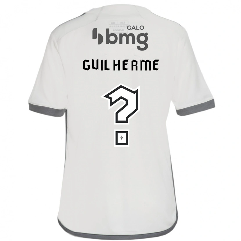Danxen Donna Maglia Kauan Guilherme #0 Bianco Sporco Kit Gara Away 2025/26 Maglietta