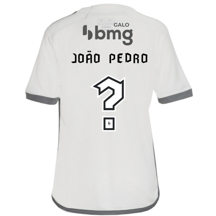 Danxen Donna Maglia João Pedro #0 Bianco Sporco Kit Gara Away 2025/26 Maglietta