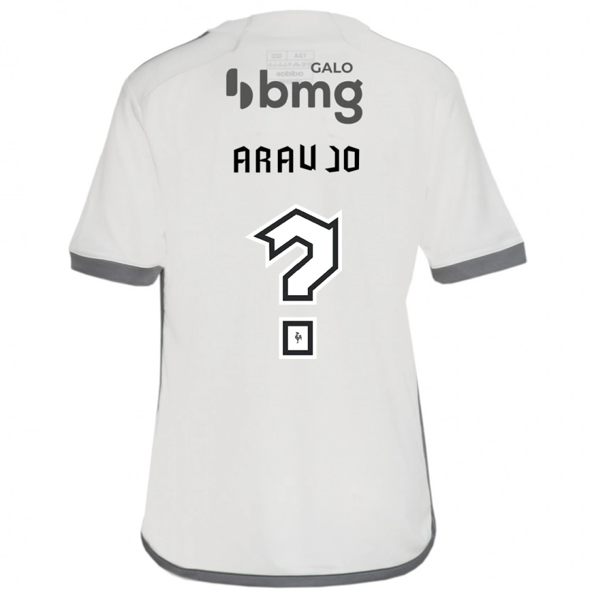 Danxen Donna Maglia Matheus Araújo #0 Bianco Sporco Kit Gara Away 2025/26 Maglietta
