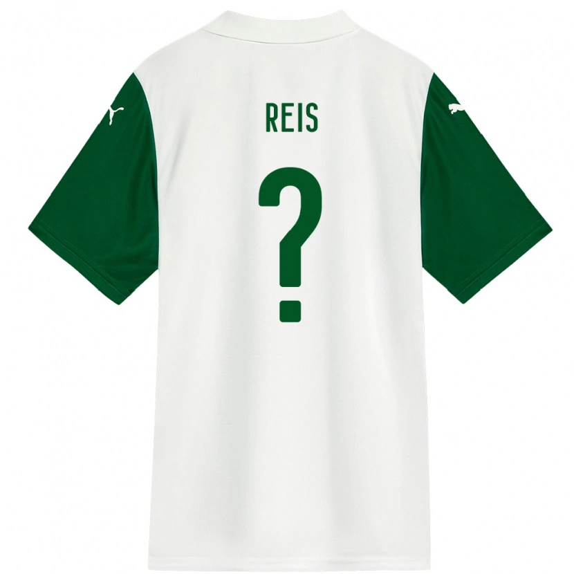 Danxen Donna Maglia Vitor Reis #0 Bianco Verde Kit Gara Away 2025/26 Maglietta