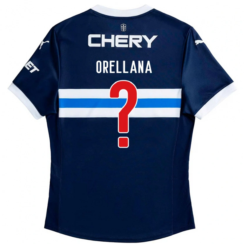 Danxen Donna Maglia Joan Orellana #0 Blu Royal Bianco Kit Gara Away 2025/26 Maglietta