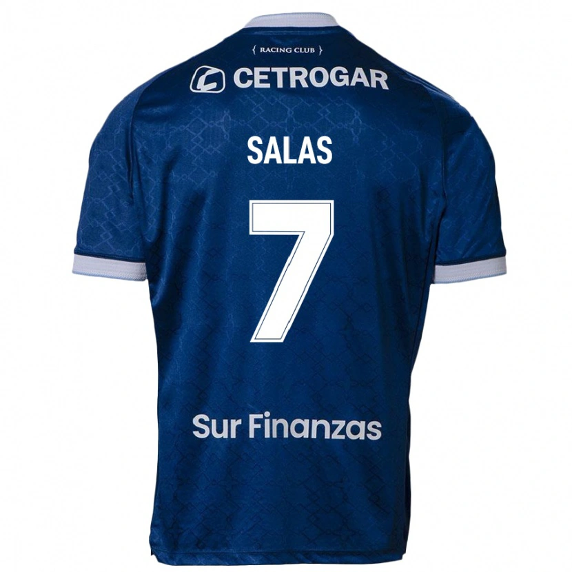 Danxen Donna Maglia Maximiliano Salas #7 Blu Scuro Kit Gara Away 2025/26 Maglietta