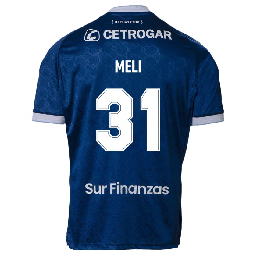Danxen Donna Maglia Marcelo Meli #31 Blu Scuro Kit Gara Away 2025/26 Maglietta