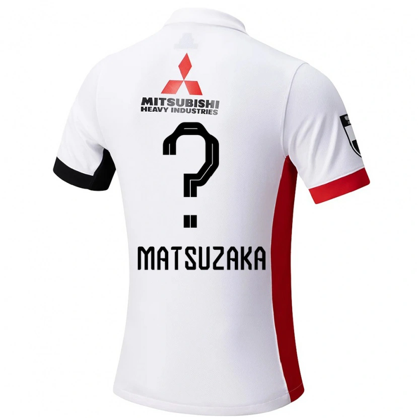 Danxen Donna Maglia Aoi Matsuzaka #0 Bianco Nero Kit Gara Away 2025/26 Maglietta