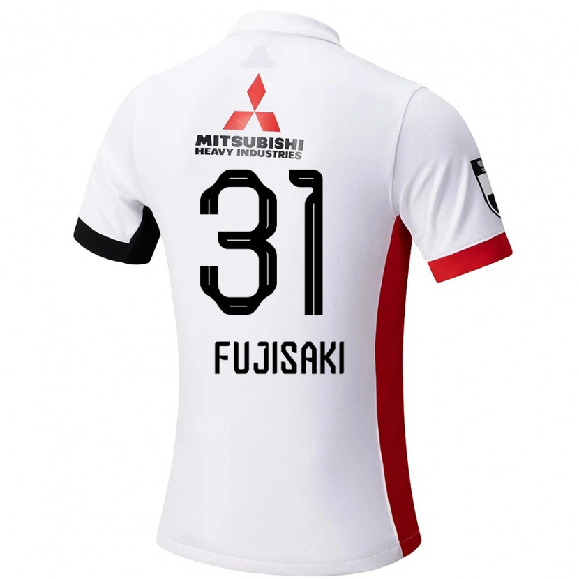 Danxen Donna Maglia Satoko Fujisaki #31 Bianco Nero Kit Gara Away 2025/26 Maglietta