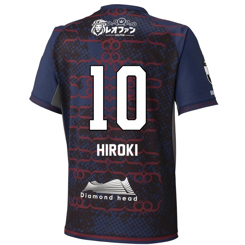 Danxen Donna Maglia Hiroki Miyazawa #10 Blu Rosso Kit Gara Away 2025/26 Maglietta