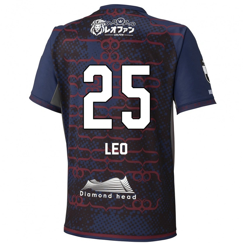 Danxen Donna Maglia Leo Osaki #25 Blu Rosso Kit Gara Away 2025/26 Maglietta