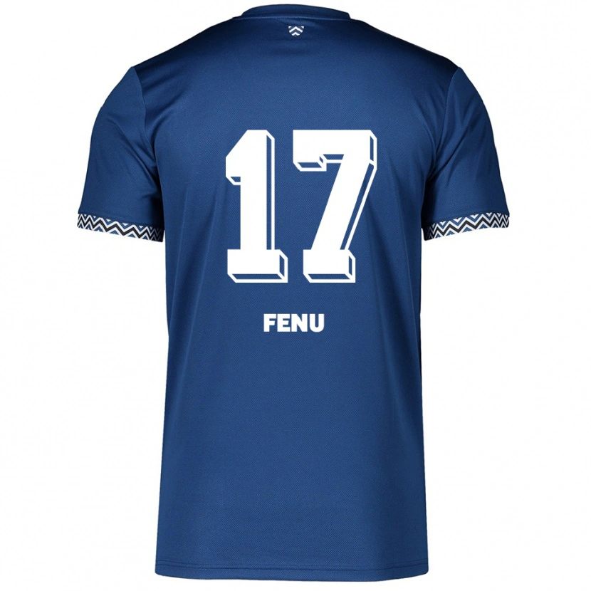 Danxen Donna Maglia Inci Fenu #17 Blu Navy Bianco Kit Gara Home 2025/26 Maglietta