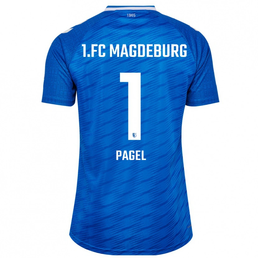 Danxen Donna Maglia Roderic Pagel #1 Blu Bianco Kit Gara Home 2025/26 Maglietta