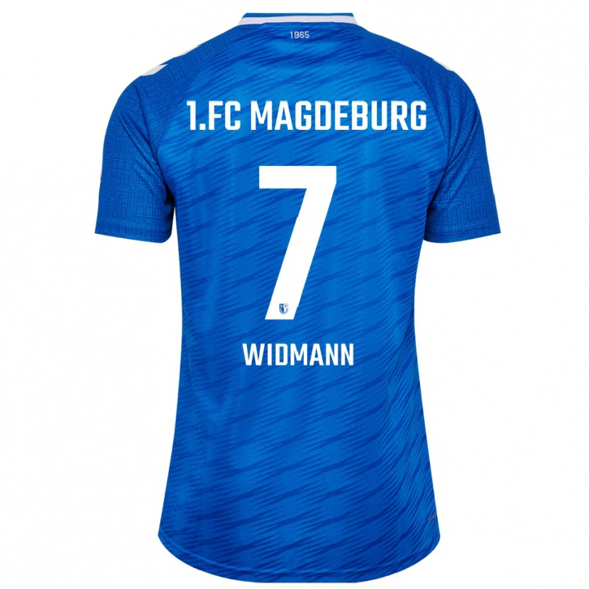 Danxen Donna Maglia Elisio Widmann #7 Blu Bianco Kit Gara Home 2025/26 Maglietta