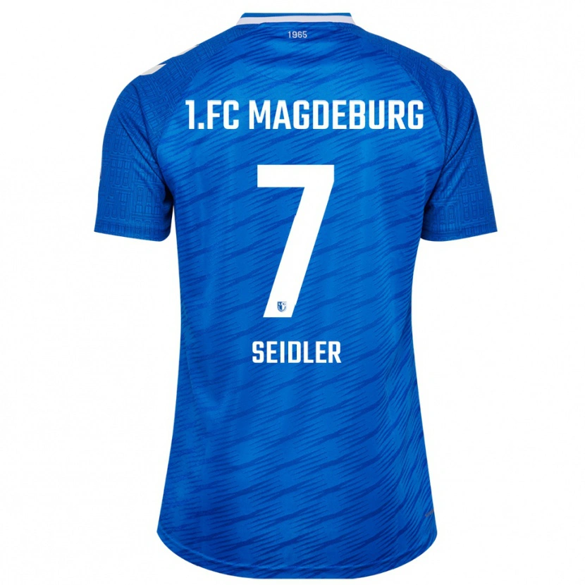 Danxen Donna Maglia Wiebke Seidler #7 Blu Bianco Kit Gara Home 2025/26 Maglietta