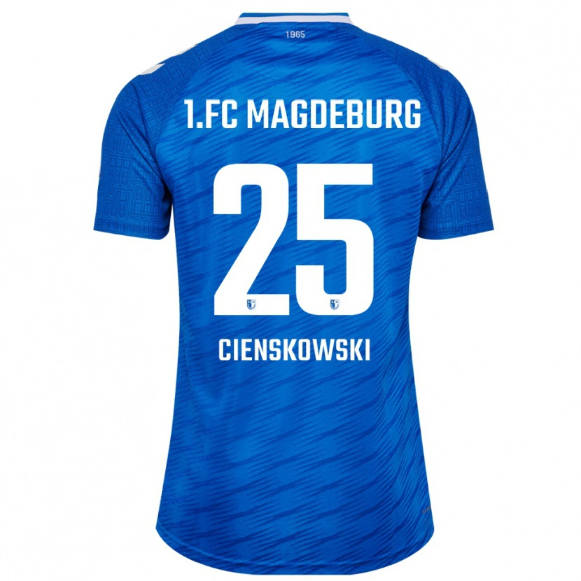 Danxen Donna Maglia Amy Cienskowski #25 Blu Bianco Kit Gara Home 2025/26 Maglietta