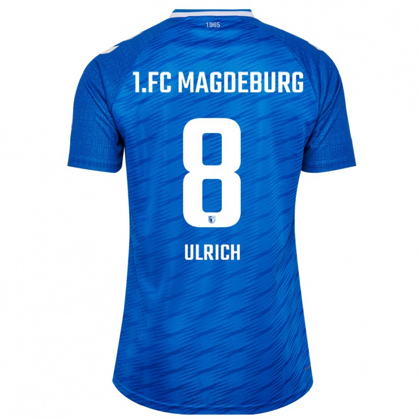 Danxen Donna Maglia Laurin Ulrich #8 Blu Bianco Kit Gara Home 2025/26 Maglietta