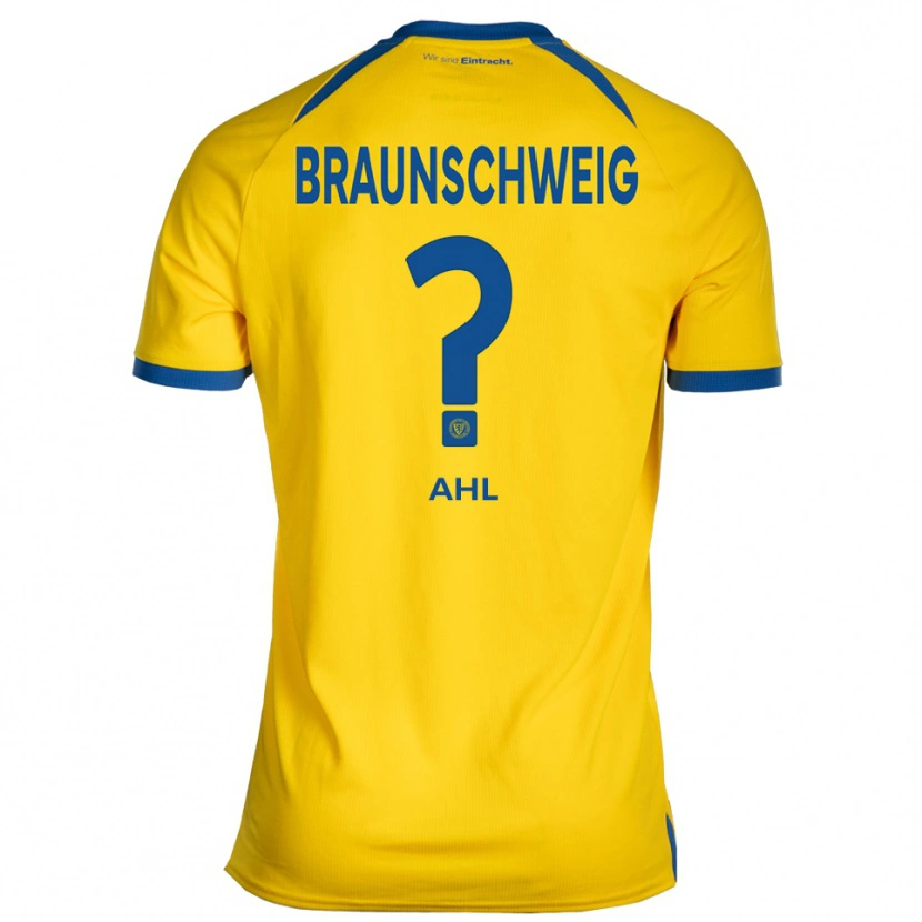 Danxen Donna Maglia Lena Ahl #0 Giallo Blu Kit Gara Home 2025/26 Maglietta