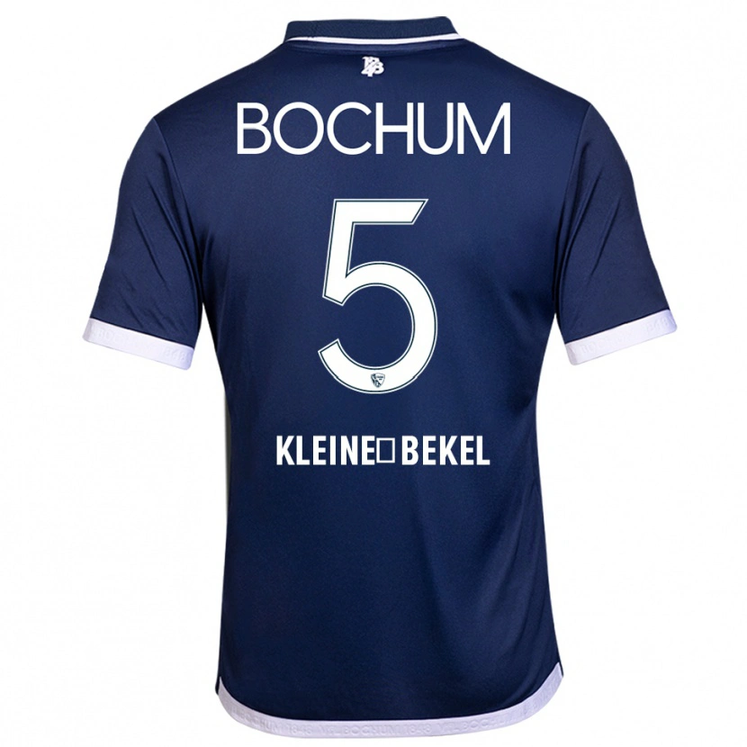 Danxen Donna Maglia Colin Kleine-Bekel #5 Blu Navy Bianco Kit Gara Home 2025/26 Maglietta