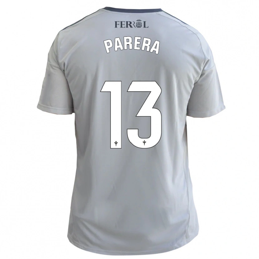 Danxen Donna Maglia Miquel Parera #13 Grigio Argento Kit Gara Away 2025/26 Maglietta