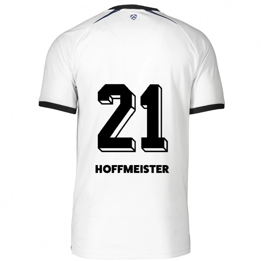 Danxen Donna Maglia Milan Hoffmeister #21 Bianco Nero Kit Gara Away 2025/26 Maglietta