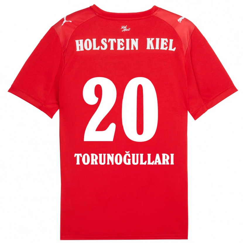 Danxen Donna Maglia Emin Torunoğulları #20 Rosso Blu Kit Gara Away 2025/26 Maglietta