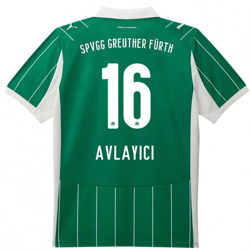 Danxen Donna Maglia Mehmet Avlayici #16 Verde Bianco Kit Gara Away 2025/26 Maglietta