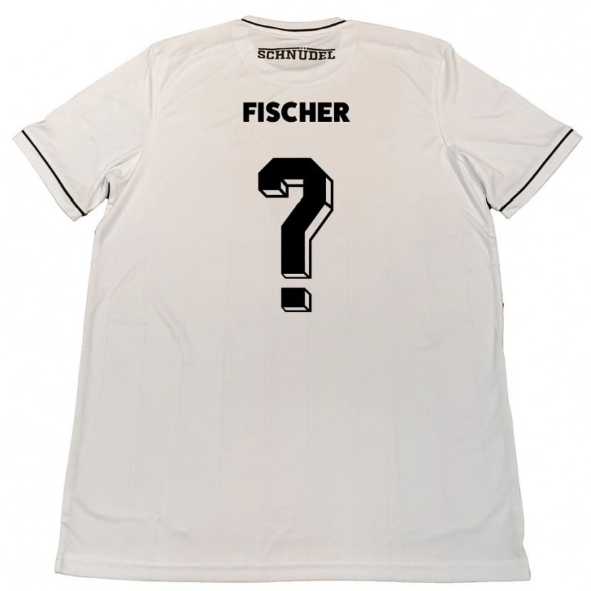 Danxen Donna Maglia Anne Fischer #0 Bianco Nero Kit Gara Away 2025/26 Maglietta