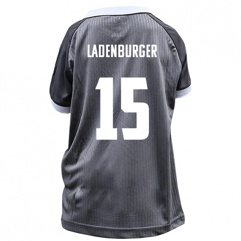 Danxen Donna Maglia Linus Ladenburger #15 Grigio Bianco Kit Gara Away 2025/26 Maglietta