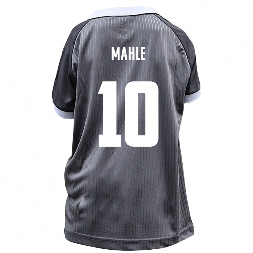 Danxen Donna Maglia Linus Mahle #10 Grigio Bianco Kit Gara Away 2025/26 Maglietta