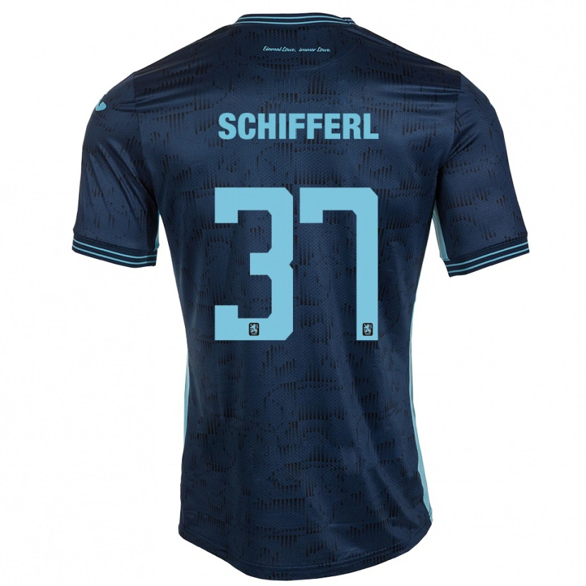 Danxen Donna Maglia Raphael Schifferl #37 Blu Royal Kit Gara Away 2025/26 Maglietta
