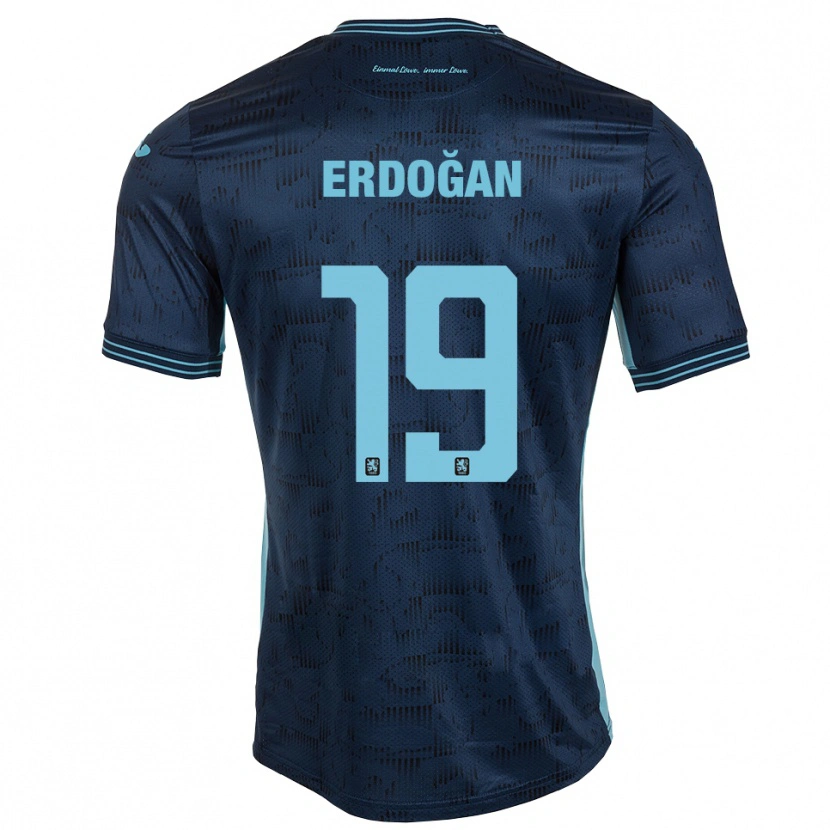 Danxen Donna Maglia Emre Erdoğan #19 Blu Royal Kit Gara Away 2025/26 Maglietta