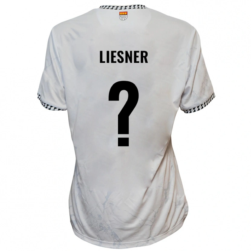 Danxen Donna Maglia Annalena Stephanie Liesner #0 Bianco Nero Kit Gara Away 2025/26 Maglietta