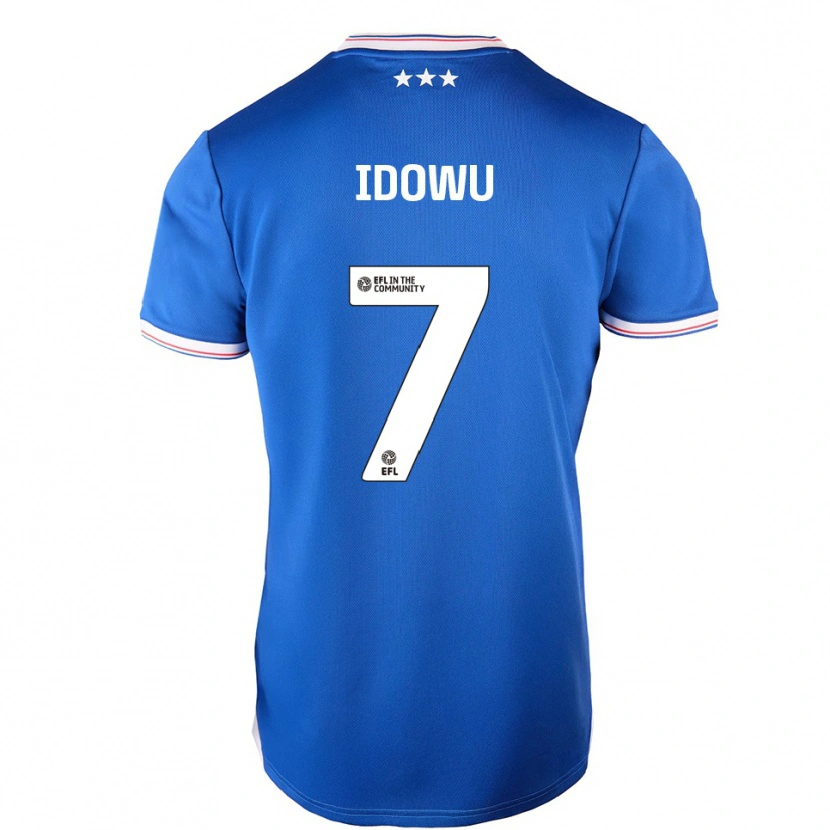 Danxen Bambino Maglia Tudor Mendel-Idowu #7 Blu Bianco Kit Gara Home 2025/26 Maglietta