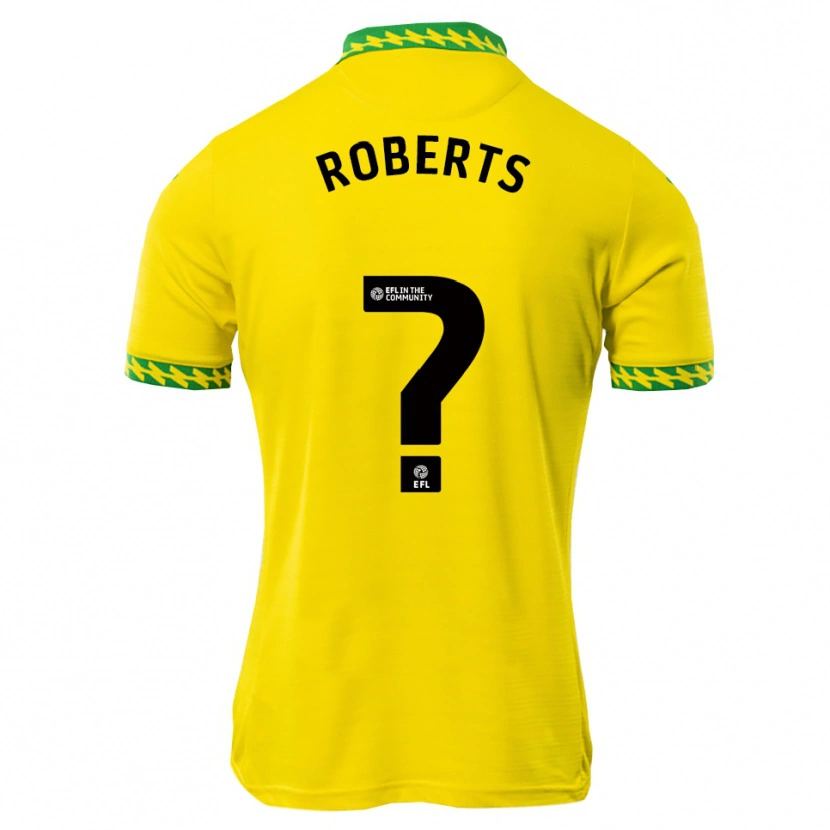 Danxen Bambino Maglia Alex Roberts #0 Bianco Verde Kit Gara Home 2025/26 Maglietta