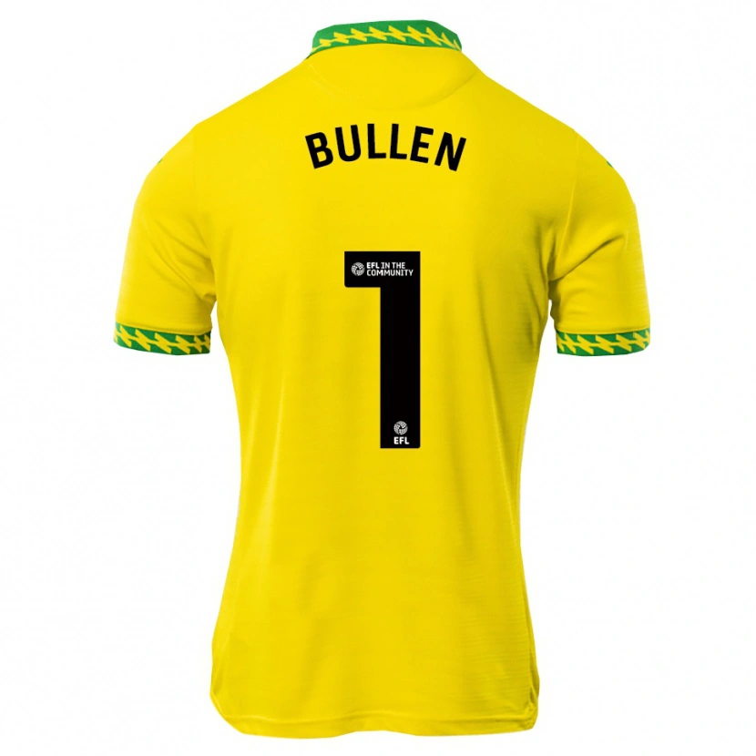 Danxen Bambino Maglia Henry Bullen #1 Bianco Verde Kit Gara Home 2025/26 Maglietta