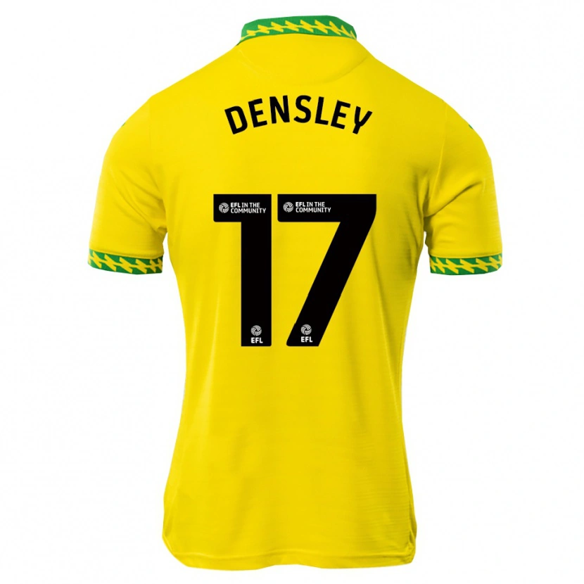 Danxen Bambino Maglia Lara Densley #17 Bianco Verde Kit Gara Home 2025/26 Maglietta