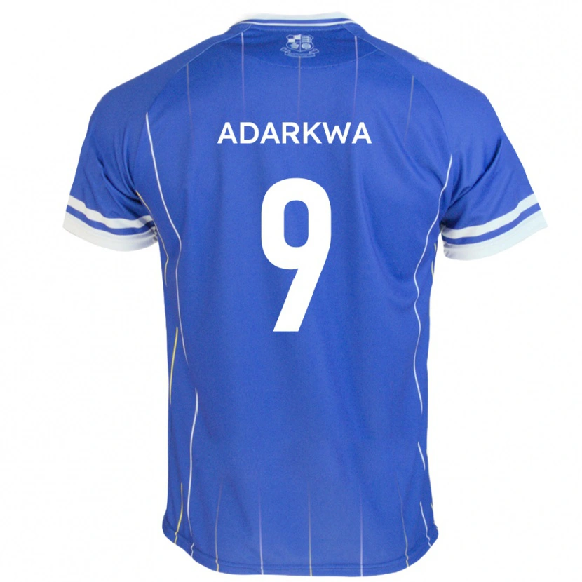 Danxen Bambino Maglia Sean Adarkwa #9 Blu Reale Kit Gara Home 2025/26 Maglietta