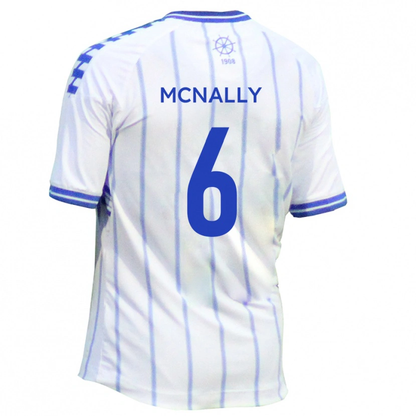 Danxen Bambino Maglia Reiss Mcnally #6 Bianco Blu Kit Gara Home 2025/26 Maglietta