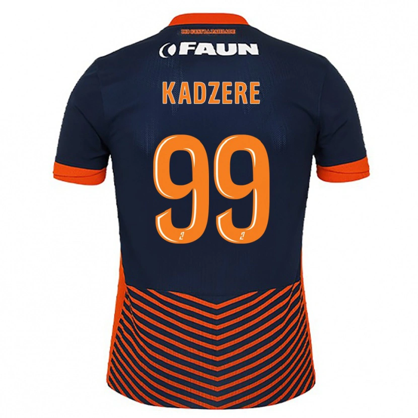 Danxen Bambino Maglia Rose Kadzere #99 Blu Mezzanotte Arancione Kit Gara Home 2025/26 Maglietta