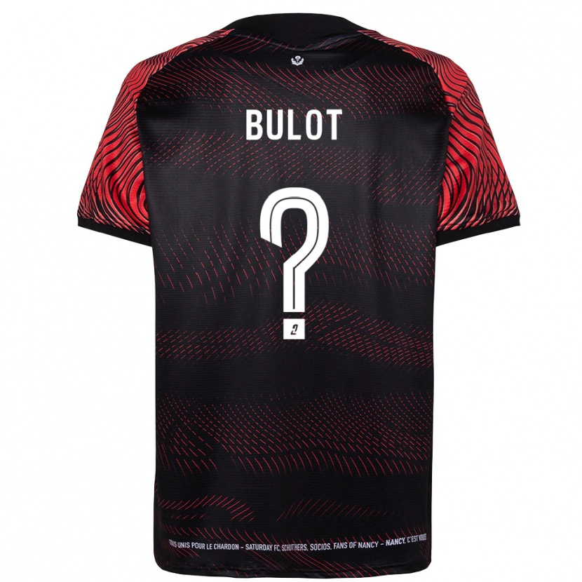Danxen Bambino Maglia Héléna Bulot #0 Bianco Rosso Kit Gara Home 2025/26 Maglietta
