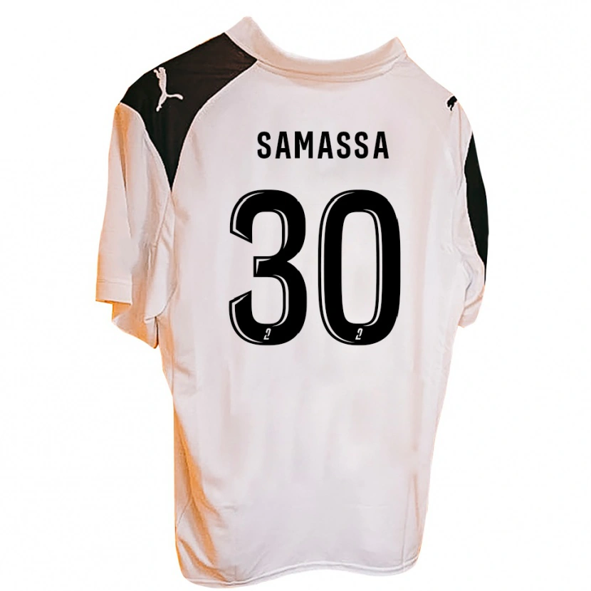 Danxen Bambino Maglia Mamadou Samassa #30 Arancione Nero Kit Gara Home 2025/26 Maglietta