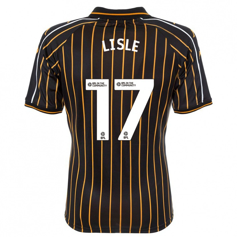 Danxen Bambino Maglia Mary Lisle #17 Bianco Nero Kit Gara Away 2025/26 Maglietta