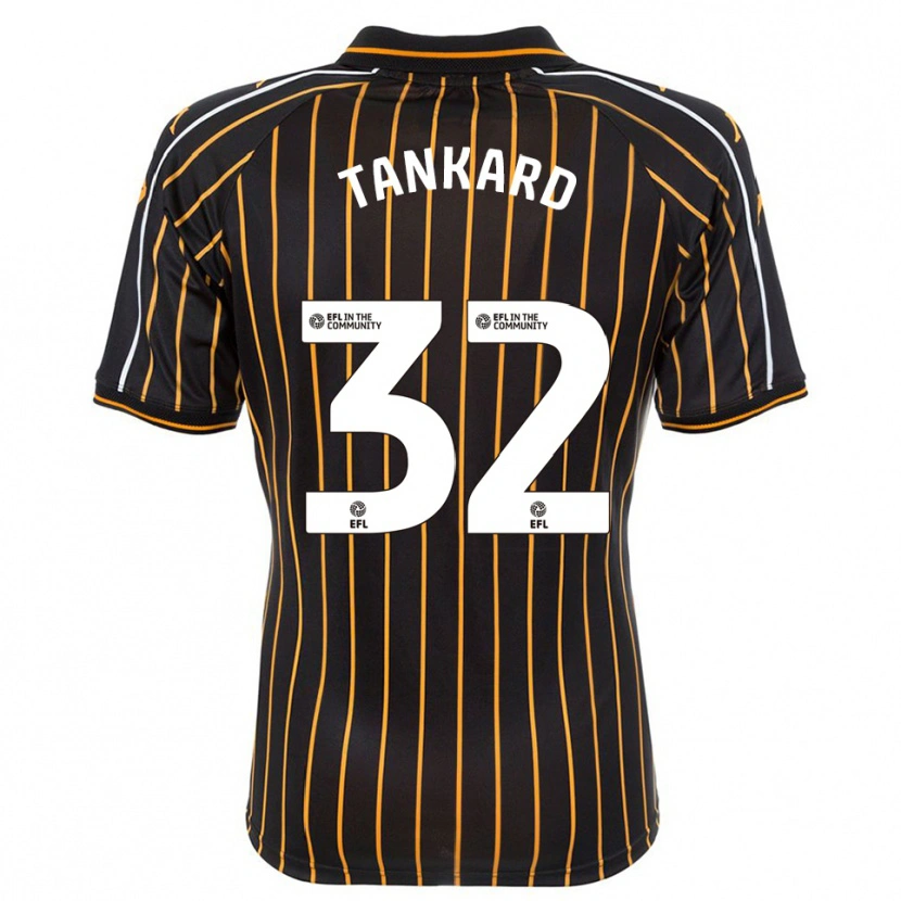 Danxen Bambino Maglia Lily Tankard #32 Bianco Nero Kit Gara Away 2025/26 Maglietta