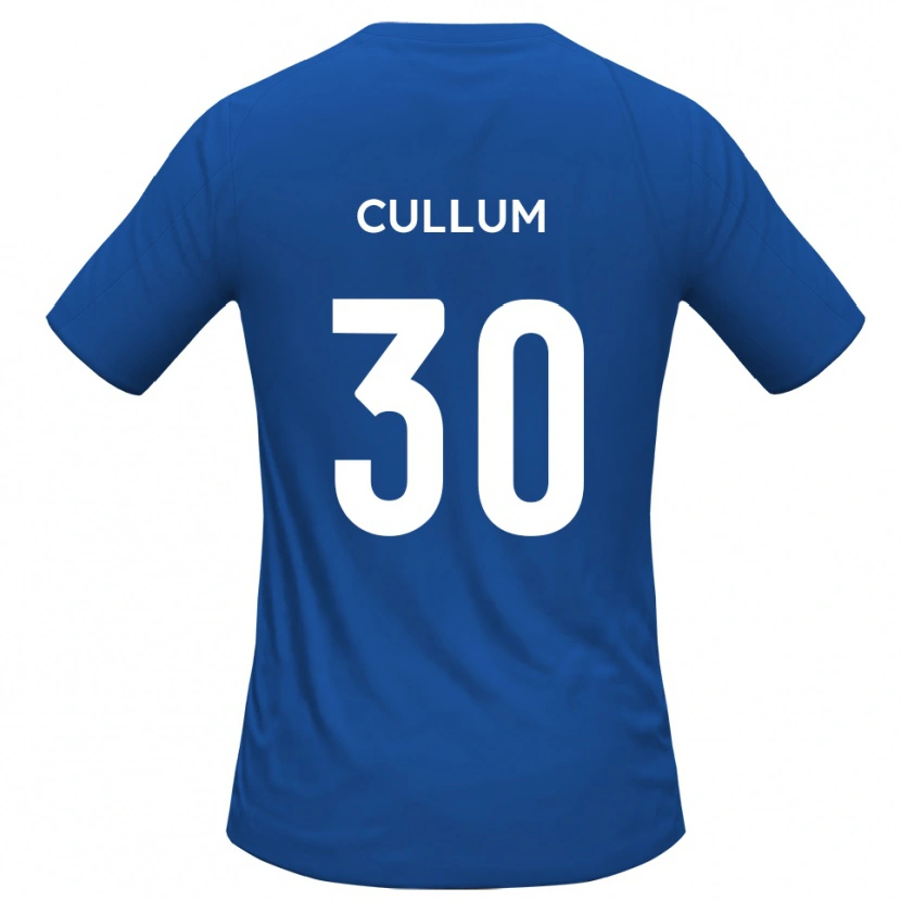 Danxen Bambino Maglia Kai Cullum #30 Azzurro Cielo Kit Gara Away 2025/26 Maglietta